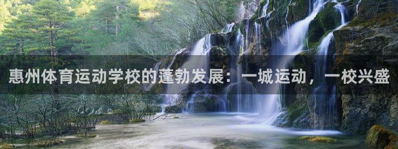 3377体育官网下载注册：惠州体育运动学校的蓬勃发展